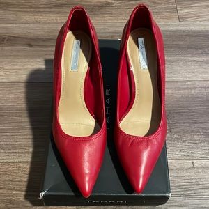 Size 7.5 flag red Peyton style from Tahari